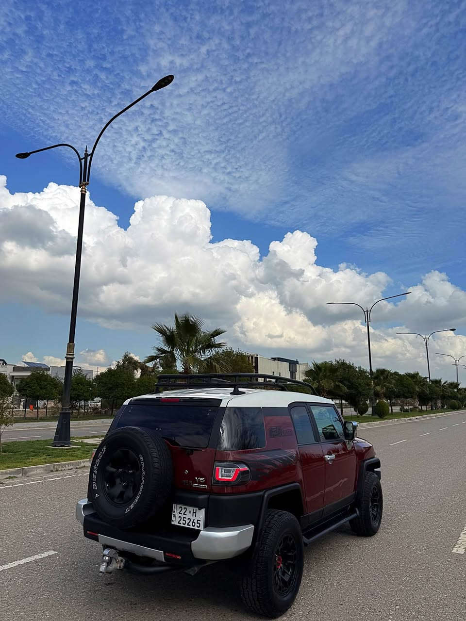 {Toyota Fj Cruiser}
~~~~~~~~~~~~~~~~~~~~~~~~~~~~~~~~~~~~~
موديل : 2008 
مكينة : ٦ سلندر بنزين 
ماشية : ٢١٧ كم 
ضرر سيارة : ٣ قطعة امامى صبغ و شويه دواخل
مواصفات : نص فول بدون ٤*٤
رقم اربيل فحص و سنوى و رقم جديد تحويل مباشر
مكينه و گير و صدر كل كفاله حتى برغى مامفتوح 
مكان سيارة: اربيل شارع ٦٠ 
سعر سيارة : ١٦٠٠٠$ دولار امريكى 
رقم موبيل / ***********
                                            ***********
———————————-160$——————————— أربيل, العراق
