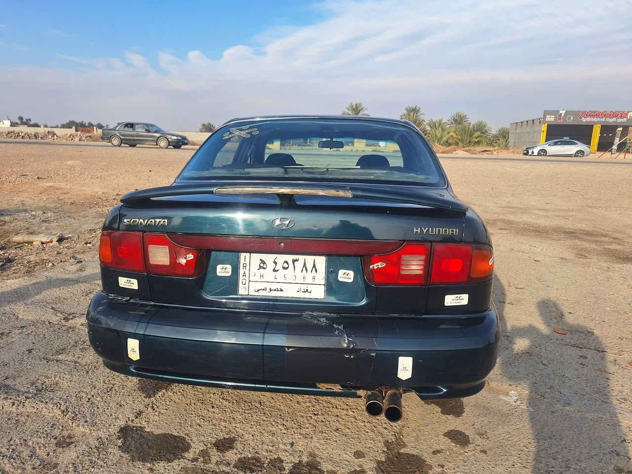 للبيع سوناتا 2 فقط صبغ حزام سيارة بلادية كير اوتماتيك مكينة جديدة تخم تاير باتري جديد سنوية نافذه قبل شهرين رقم بغداد تبريد شغال داخل صاج بلادي موديل1996 ((سعر 45)) وبيها مجال قليل ديالى كنعان ***********
