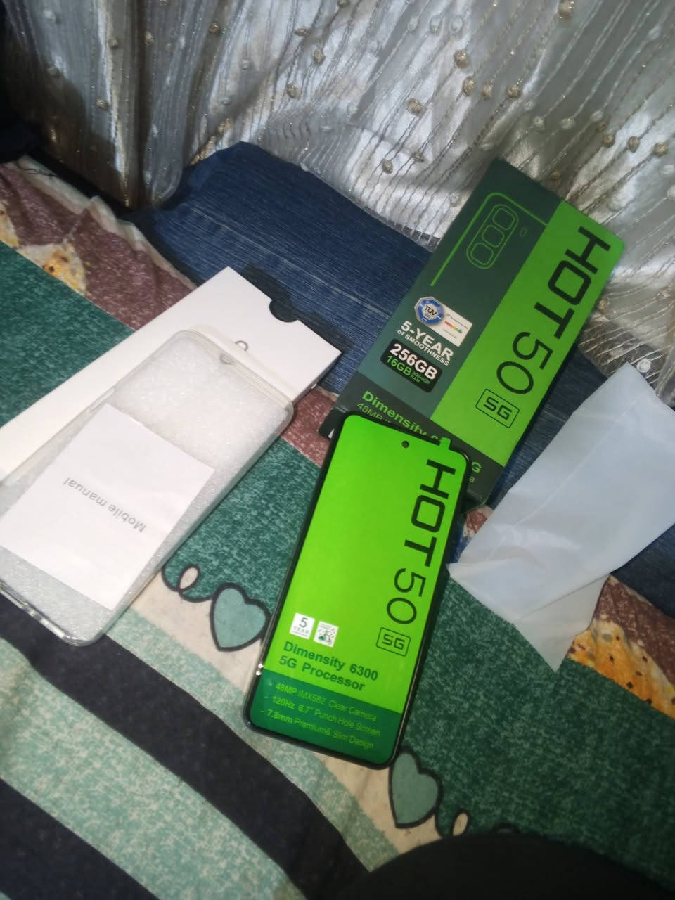 سلام عليكم
للبيع او مراوس مكاني بلد

جهاز انفنكس هوت 50 5G ذاكرة 256 بطاريه 5000 رام 16 جهاز جديد يجي ويا الكارتونة + شاحنة مالتة + سماعة +حافظة الجهاز مستخدم شي قليل 

نظافه 100 / 100

السعر خاص


**إذا كنت صاحب هذا الإعلان وتريد حذفه لأي سبب، رجاءا أرسل رسالة إلى الدعم الفني**