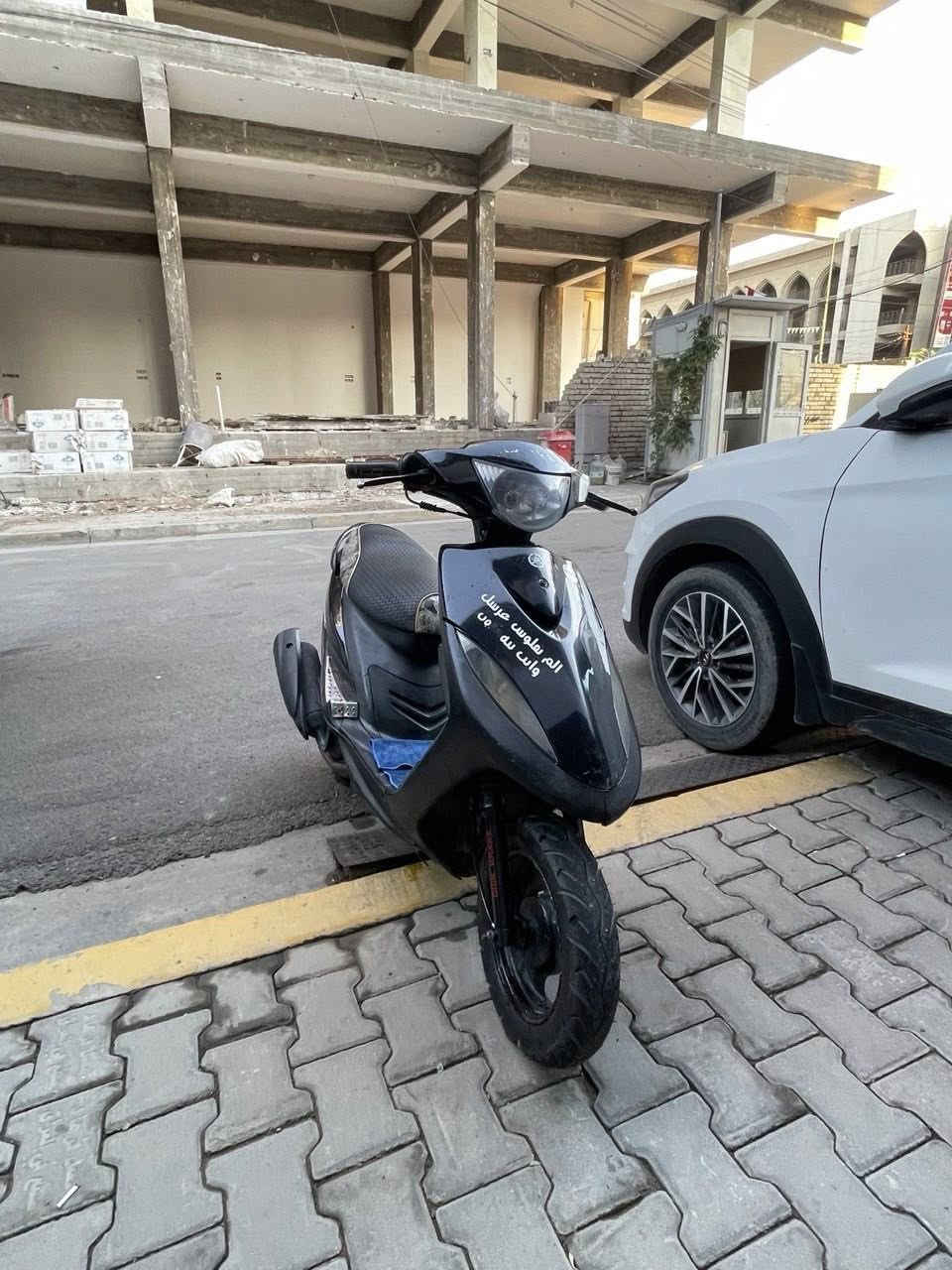 يالله سلام وعليكم
ماكس عدله بلاديه ختم واحد 
كهربايات كله شغاله سلف هندر 
لايت عالي ناصي اشاير  
شلعه معدل كامله دراجه فقط شخاطه مال سلف عاطله سعرهه 3الف 
كلجات بلادي اصلي  ادامه كامله صدر دبل خلفي تايرات 
مكاني دوره + كراده 
سعر 650 بيهه مجال حك الجيه 
*********** واليجي ميرجع نشالله اله راضي 🤍🤍
