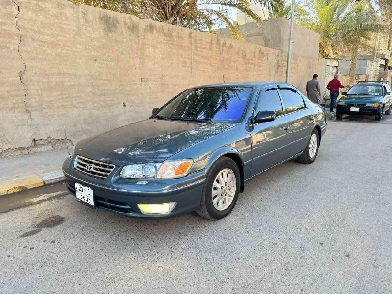 كامري موديل 2000 وارد امريكي
السياره مصبوغه حزام للجماليه بدون اي ضربه وتبديل 
كير ومحرك بشرط لامفتوح ولاتنقيص ولا بخار ولا صوت 
تبريد تدفئه 
منضومه لايت نهار عدسات زارعهن درجة اولى
صدر امامي خلفي جديد 
باتري جديد 
منضومه البانزين بلكات نوزلات واير مجاول كله تبديل مال كصه عبوه البانزين 
كتاب تضليل جديد مسوي 
سنويه وهزه جديد
السياره نقص برغي واحد متلاكي بيه ترايها حيل حلو  
السعر 89 وبيه مجال بسيط والسوك كلشي تلاكي بي حته ب 50 
مكاني الانبار الفلوجه .
ملاحضه الرقم مو ويه السياره تاخذ غير رقم والك صافي واذا تحب هيه والرقم ماكو اي مشكله

رقمي ***********
