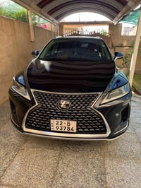 لكزس RX 350 موديل 2021 فول كامل كفالة عامة رقم اربيل لون نيلي داخل عسل...