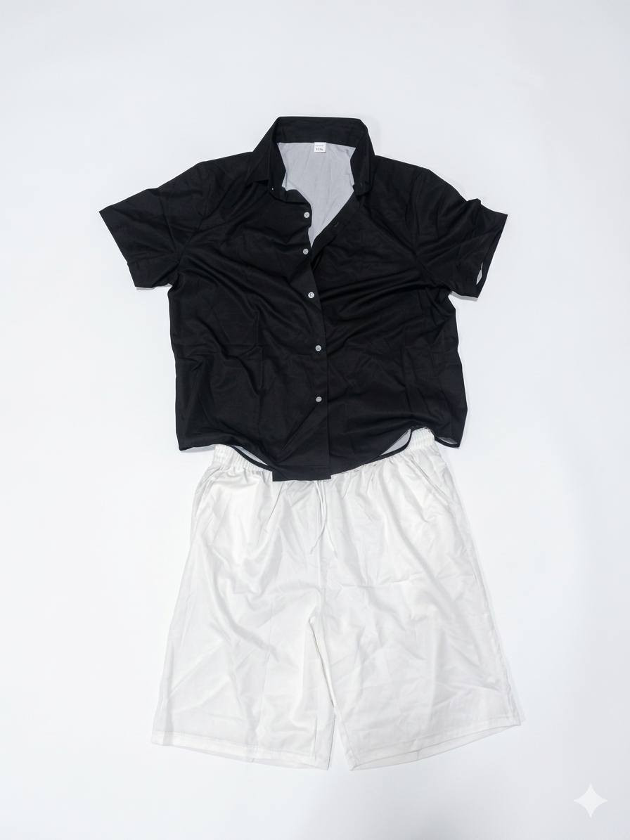 برموده وقميص رجالي بهذا الشكل 
السعر 8


**إذا كنت صاحب هذا الإعلان وتريد حذفه لأي سبب، رجاءا أرسل رسالة إلى الدعم الفني**