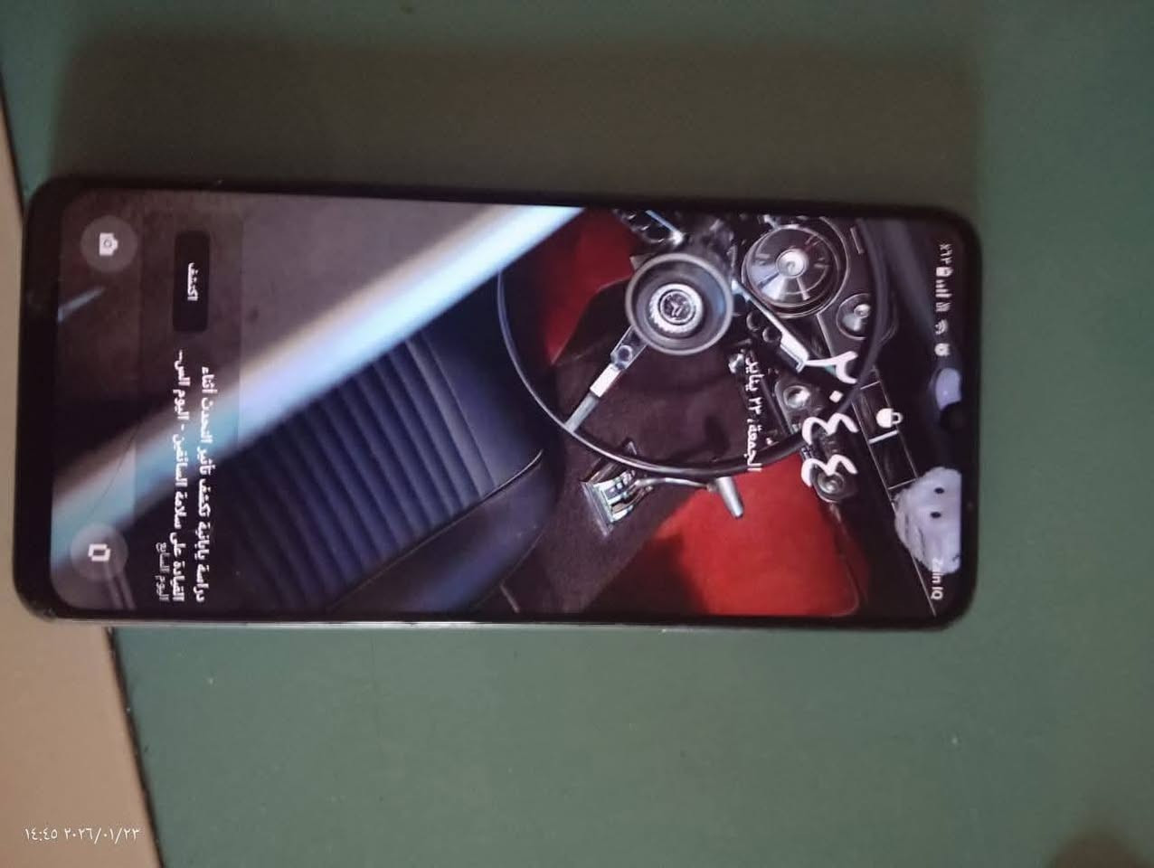 سلام عليكم... متوفر جهاز ريملي realme Note 50 ذاكره 128 عشوائيه 4+8... الجهاز نضيف فقط طخه خفيفه بل شاشه... سعر 75 وبي مجال لطيبين.. لستفسار واتساب او ماسنجر ***********
