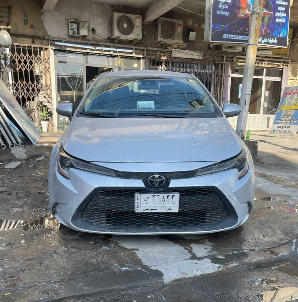 السلام عليكم كورلا للبيع موديل 2022  مواصفات LE مكينه 1800 رقم معوقين فقط بنيد وجاملق بدون دواخل كير ومكينه كفاله تخم تاير جديد السياره احلا من الصور كلش نضيفه السعر  143 وبيه مجال المكان بغداد مامتواجد ع الفيس ***********
