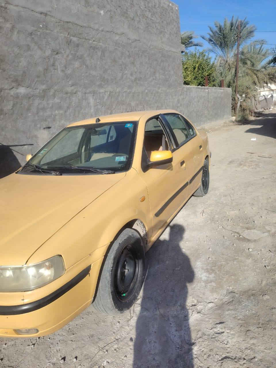 السلام عليكم سمند مديل 2011جاهزه مكينه وكير وتبريد وحداديه وتخم تاير رقم بغداد سنويه جديده مصفره هيئة وغرامات سياره جديده مشروع وطني السعر 36 اوبيهة مجال  ***********
