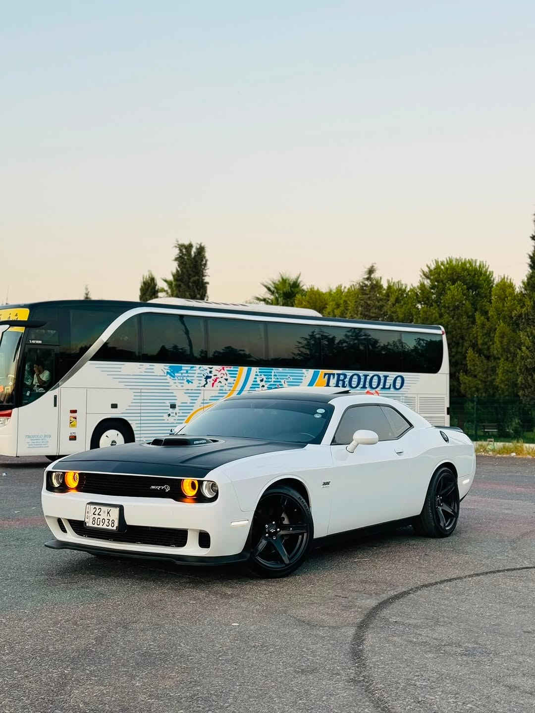 𝗗𝗼𝗱𝗴𝗲 𝗖𝗵𝗮𝗹𝗹𝗲𝗻𝗴𝗲𝗿 • 𝗦𝗵𝗮𝗸𝗲𝗿 • 𝗛𝗘𝗠𝗜 •
الموديل : [ 𝟮𝟬𝟮𝟮 ]
المحرك : [ V8 / 5.7 ] 🚀
الگير : [ أوتوماتيك ] 
الممشى : [ 25 الف ميل ]
اللون : [ أبيض - صدفي ] 🏳️
الحالة : [ السيـارة وارد أمريكا ضررهـا البنيد ومصبوغ ]

[ السعـر .. $21,500 قـابل للتفـاوض ✅ ] 

[ الـــــمـــواصــفـــــات ]

- السيـااارة فووول مواصفـات ( عـدا الردار الامـامي ) 

[ الاضـــــــافــــــاات ] 

- بـرمجة أيكـل 🦅

الموقع : [ أربيـل ] 📍

للتواصل واتس اب او اتصال : [ *********** ]

#dodge #challnger #shaker #hemi #yasser_erbil
