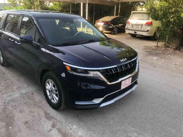 كيا كرنفال 2024 امريكي مرقمة حديثاً اربيل حادثها جاملغ خلفي تخريب بدوون ايرباك البجم كبس ماشية 16 الف موصفاتها lx ابواب كهرباء  كشنات جلد سياحي محرك 3500 شاشة كامرة وباقي المواصفات سيارة مرقمة وجاهزة دخولها حديث السعر 270 الاتصال *********** بغداد
