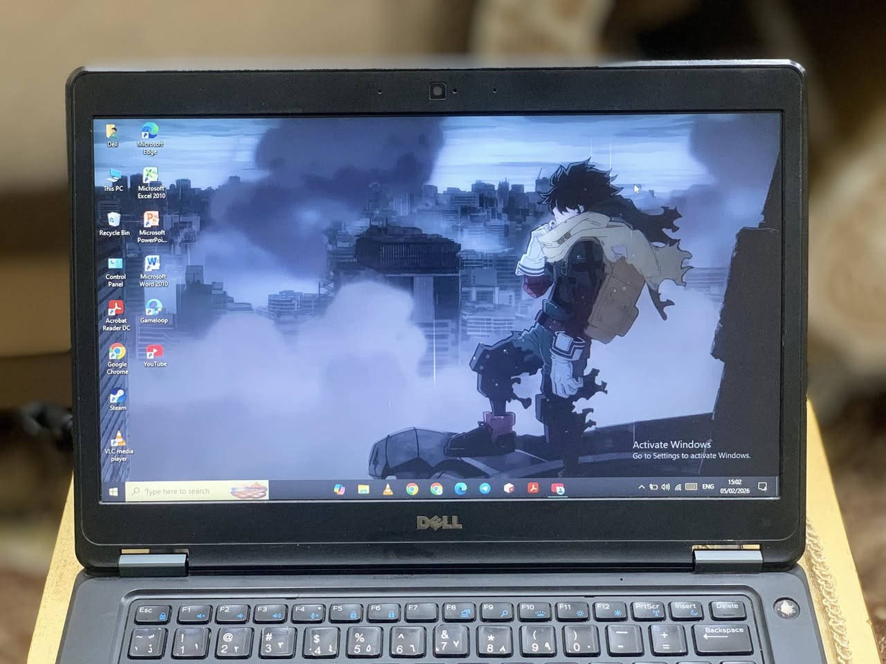 لابتوب مستعمل شغال بدون اي عطل
مواصفات 
كوراي 5 جيل خامس 
رام 4 كيكة
كارت شاشة داخلي 2 كيكة 
حجم شاشة 14 
 متروكة فترة 
ملحقات فقط شاحنة
سعر 170 بي مجال 
مكان بغداد الامين الثانية 
رقم ***********
