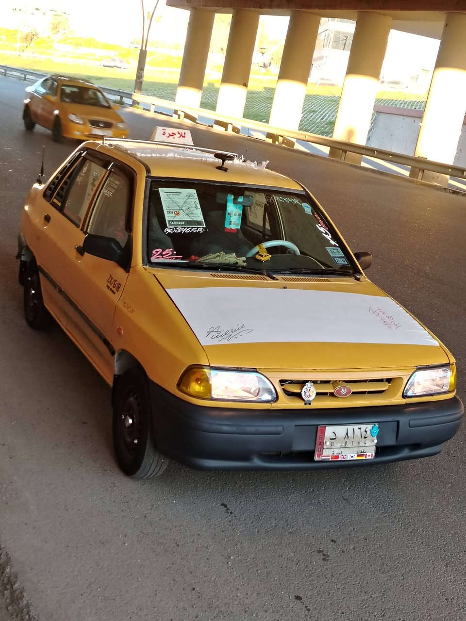 ابيع نقد بس السلام عليكم سايبا موديل ١٠ كاربون بانزين مشروع وطني صاحبها الشرعي بالموصل شرط الوكالة والتحويل سنويا ٢٧ سياره ما يعوزها ربع كبل عل شارع  مكينا وكير  شرط طخم تايا جديد مكان موصل جانب الأيمن رجم حديد السعر ٢٦ عليها هية ٢٠٠و غرمات صفر ابيع نقد بس *********** (***********)
