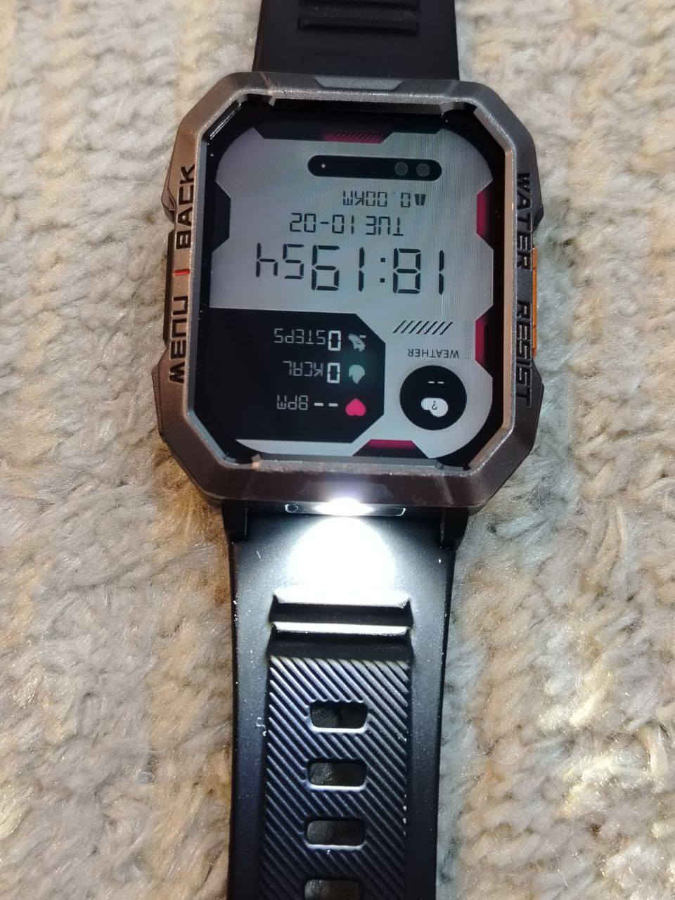 ساعة الذكية Blackview W60. 
شاشة عالية الدقة بحجم 2.01 بوصة
ولايت جانبي ✅
متوفر ✅


**إذا كنت صاحب هذا الإعلان وتريد حذفه لأي سبب، رجاءا أرسل رسالة إلى الدعم الفني**