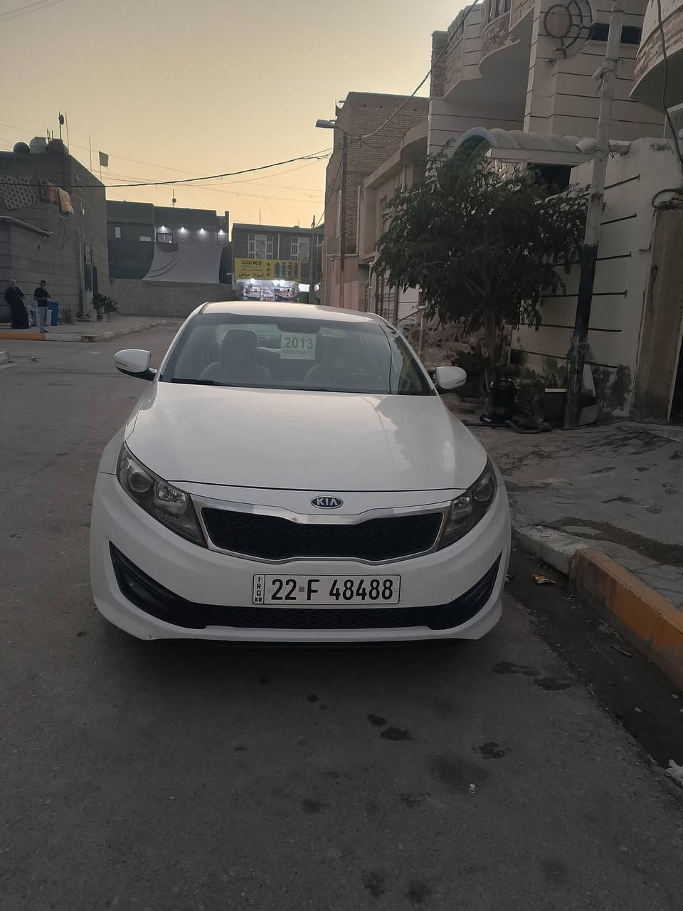كيا اوبتيما
موديل 2013
سيارة جاهزة ومكفولة من عده البارد الموضح بالسونار 
كير و محرك خير من الله 
تخم تاير 
كفالة عامه 
السيارة جاهزة للاتصال على رقم التالي
***********
