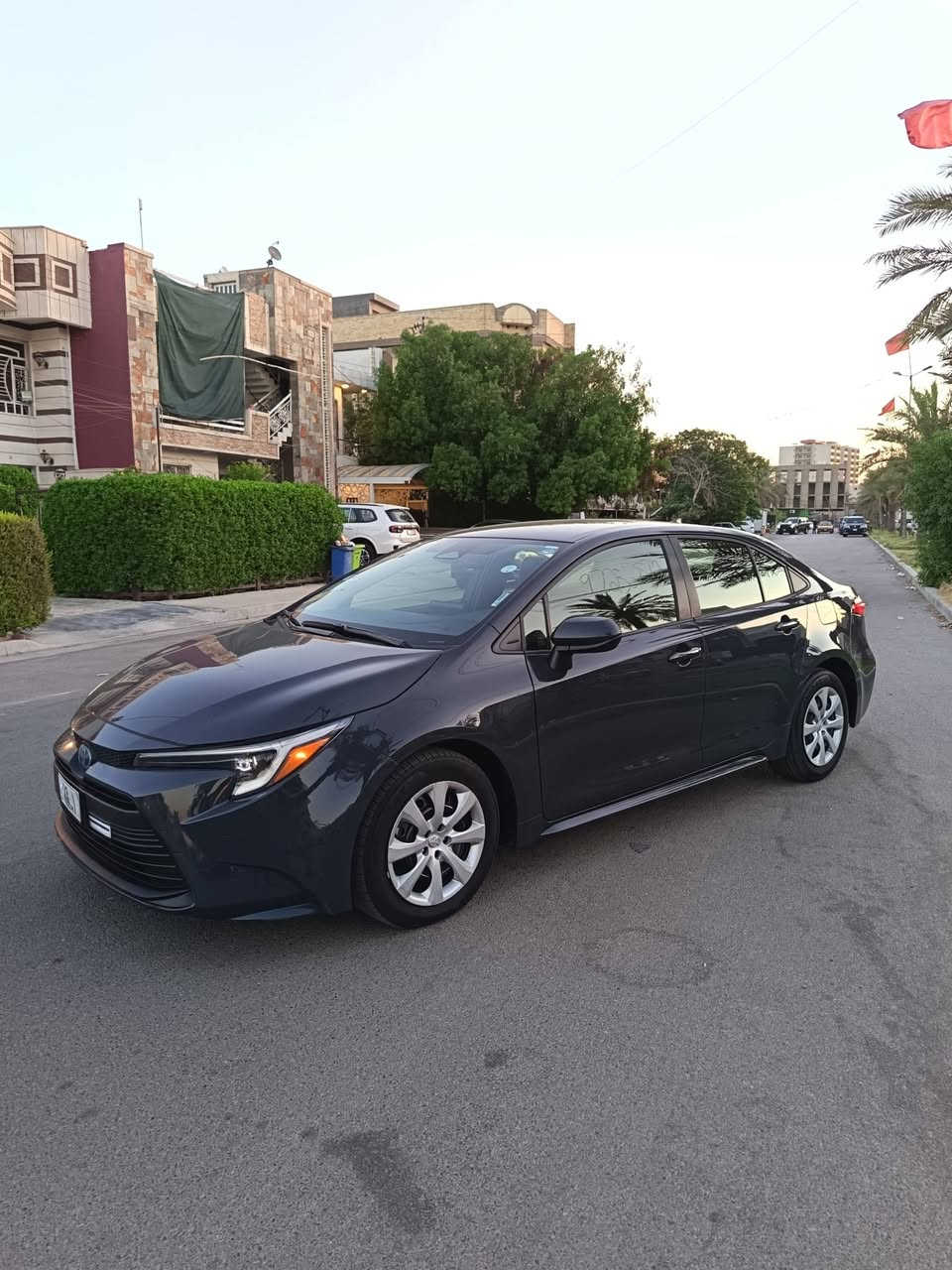 ياالله للبيع فقط
تويوتا كورلا 2025 سمنتي هايبرد ياباني اصلي
رقم اربيل الجديد بدون ايرباك بدون صبغ
بجم كبس حادثها قطعه مبدله بلاديه نفس لون 
ماشية 24 الف حقيقي
مكان السيارة بغداد السيديه 
السعر 160 وبيها مجال للشراي 
*********** 
***********
