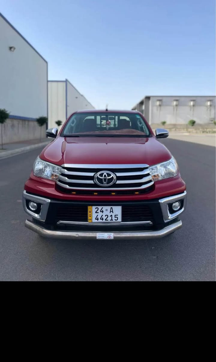 🟡^بـســم الــلّــه مــاشـــاء الــلّــه ^🟡

🔹النوع :  تويوتا    ✅ 
 
🔹الفئة  :  هايلوكس⚡ 
 
 ✔️ السياره_الله يبارك_ جديدة_✔️ 

🔻🔻🔻🔻🔻🔻🔻🔻🔻🔻🔻🔻🔻
🔹اللـون :  ماروني
🔹صالون : احمر 🔘
🔹 دواخلها : لاتوجد عيوب ✅
🔹سـنة الصـنع  : 2019  📆 
🔹تكييف :  جيد جداً ❄️ 
🔹قوة المحرك : 2700
🔹الحـالة : مُمتَــٰـازَة جدا  ✅ 
🔹سيارة استيراد ياباني 
🔹نظيفــة جــدآ درجـة أولـى 🥇
🔹المسـافة المقطـوعة :  200 KM  الأصلي 🎰
🔹نـاقل الحـركة : گير عادي  
🔹نـوع الوقـود : بنزين - Gasoline⛽️
🔹إشارة بالمرأة
🔹تبريد قطعتين
🔹كشنات أمامية تدفئة تبريد
🔹جيهان باب أول
🔹فول مواصفات گير عادي فقط
🔹 سنوية جديدة 2029
🔹كفالة عامة من دعامية لدعامية
🔹لاصبغ لا بارد لا تبديل
🔹رقم دهوك الجديد
🔹ملاحظات (3 رصعات بسيطة بالسيارة)
🔹شرط التحويل والغرامات
🔹كابون بانزين
🔹مكانها دهوك-موصل
🔹بيع او مراوس حسب القناعة 
🔹السعر 250 ورقة ومجال 

  
  (( داخلها ممتازه ، محرك كير ماشاء الله ، الكربون موجود الاصلي  ، اطارات جيدة وجديدة ))

  
                               
🔹🔝للإستفســار أگـــثــر ↘️⬇️↙️ 

🔹رقـم الهاتف :-  
***********
***********
***********
*********** الحمدانية, نينوى
