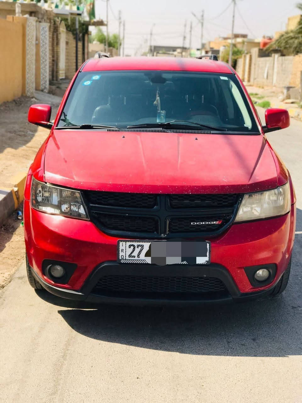 السلام عليكم ورحمه الله وبركاته 
-دوج جورني 2019 حادثها بنيد و الجاملغ 
-مواصفات السياره كروز رود اعلئ فئه فول مواصفات 
-رقم ذي قار بأسمي الدولي الجديد
-لون احمر
-محرك 6 سلندر 3600
-7 راكب 
-3قطع تبريد ومركزي
-ويل  اسود  حجم 19
-بصمه تشغيل
-بصمات أبواب 3
-يدات لمس فتح تلقائي عند مسك اليدة
-شاشة ترحيب وعرض اعطال 
-مري هيتر
-شاشه كبيره
-نظام أوامر صوتيه
-نظام بلوتوث و USB واوكس 
-نظام مثبت سرعه 
-تحكم ستيرن جهتين 
-نظام تقفيل عند التحرك
-دبل كزوست.  
-كامرة خلفيه بلاديه
-نظام مانع تزحلق 
-حدادية جديدة
-تايرات جديدة
-السيارة نضيفه ومال بيت ما متعوبه 
-رقم الهاتف *********** 
                 ***********
العنوان. واسط
