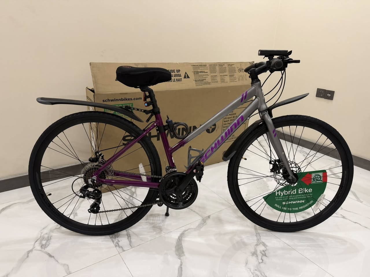 السلام عليكم بايسكل schwinn usa
بقة اخر قطعه عندي هذا شخصي الي ومستخدمته
المواصفات هيكل المنيوم خفيف وزن 10 كيلو
بريكات دسكات
سستم شيمانو ياباني 
كير 7نمر امامي خلفي 
الاضافات ضفت عليه 
جاملغات فايبر اصلي ماركة rebl
قاعدة مطاره اصلي ماركة enlee
قفل بايسك 
تغليف مقعد جلاتيني طبي ماركة جانت
لايت انامي 8000لومن led ماركة victoper
ستوب لايت led خلفي
كومبيوتر gps  hd coler screen 
موديل cc600 ماركة GEOID 
(البايسكل بعده جديد بالكارتون وكارتونه وكتلوكاته ويا) 
سعره بالوكاله 400$مثل ما موضح بالصوره 
اني عارضه ب500الف وبي مجال للشراي


**إذا كنت صاحب هذا الإعلان وتريد حذفه لأي سبب، رجاءا أرسل رسالة إلى الدعم الفني**