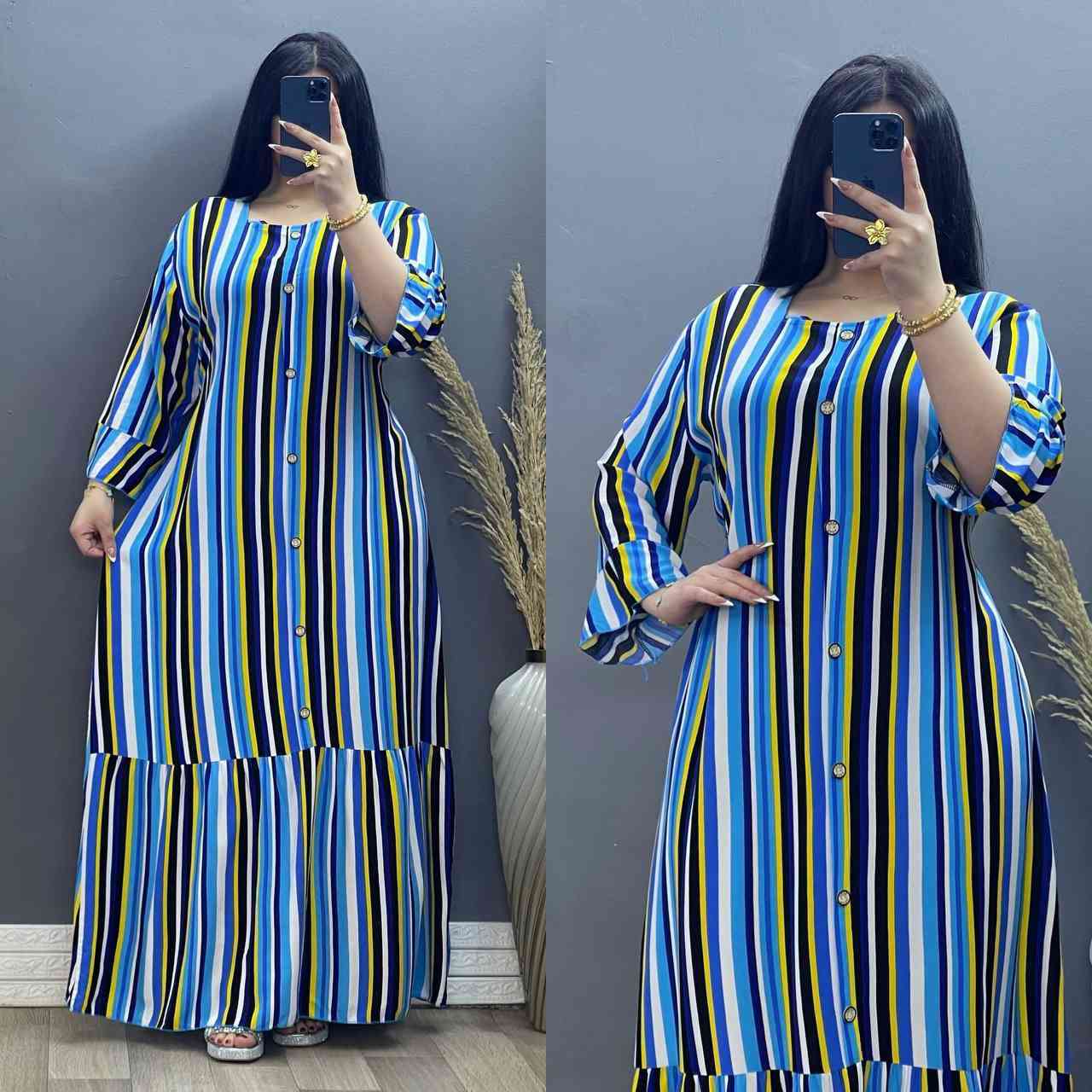 ✨🌿 دشداشة صيفي مشجّر 🌿✨
اختيار مثالي لكل الأذواق 👗✨
🔹 خامة كشمير إيطالي 
🔹 نقش مشجّر ب3 الوان 
 راقي يضيف أناقة مميّزة
🔹 قصّة مريحة تناسب الجميع
🔹 جودة عالية وثبات لون ✔️

📏 القياسات المتوفرة:
2XL | 3XL | 4XL | 5XL

🔥 سعر الدرزن 66 الف 

🚚 توصيل متوفر لكافة المحافظات


**إذا كنت صاحب هذا الإعلان وتريد حذفه لأي سبب، رجاءا أرسل رسالة إلى الدعم الفني**