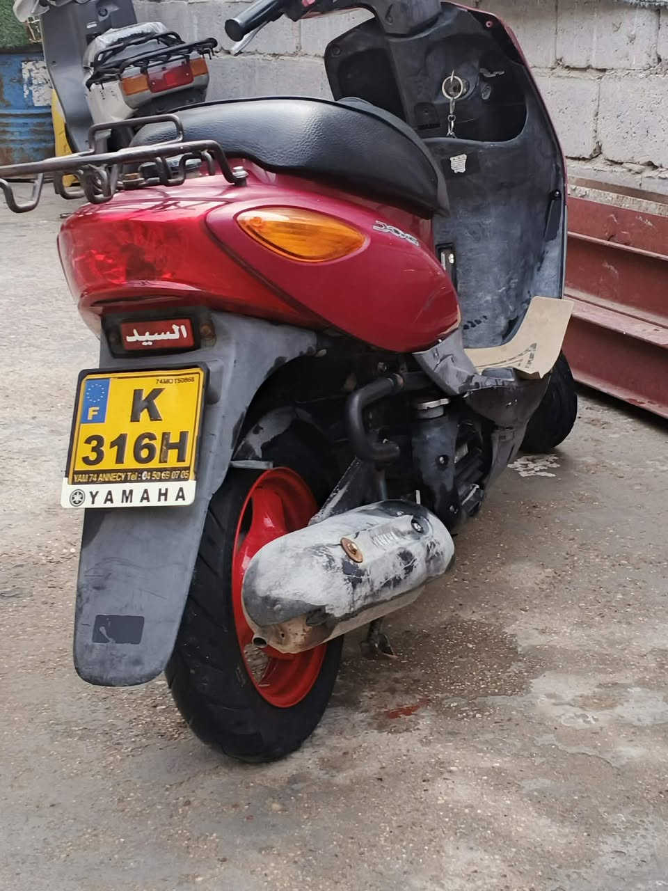 سلام عليكم دراجة للبيع جوك عصفورية دراجه بلاديه مكينة مامفتوحة كلجات بلادية كفرات بلادي دراجة نظيفة يابانية للاستفسار الاتصال *********** مكاني المسيب سدة الهندية
