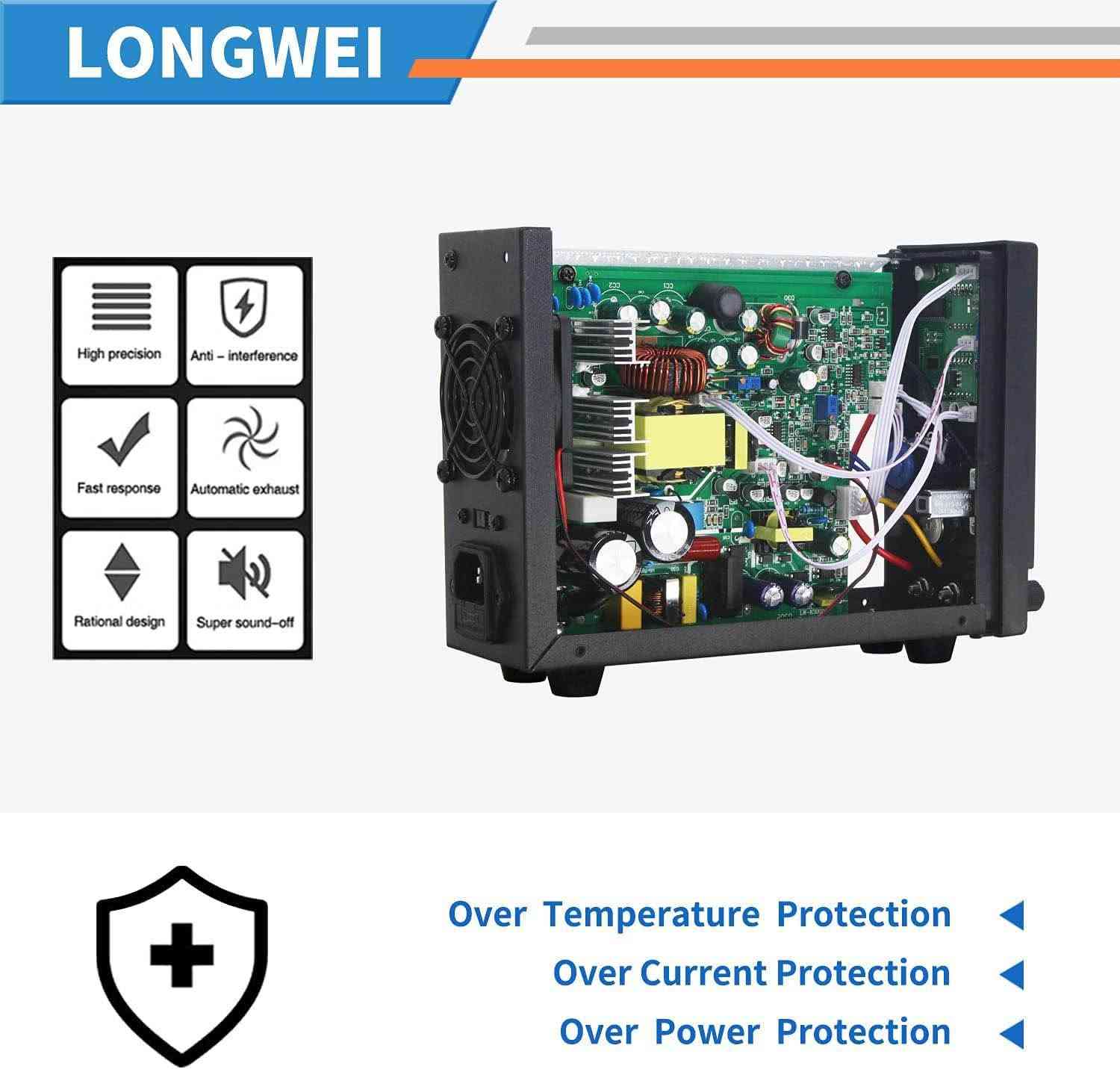 Power Supply (0-30V, 0-10A)
پاوەرسپلای بە هێزی (0-30) ڤۆلت و (0-10) امپیر
نوێ بەکارنەهاتوو 
مارکەی LONGWEI
نرخی 49 هەزار
LOGNWEI ® DC Variable Power Supply - 30V 10A Bench Power Supply with 4-Digital LED Display for DIY, Electroplating, Lab Use رانية, السليمانية


**إذا كنت صاحب هذا الإعلان وتريد حذفه لأي سبب، رجاءا أرسل رسالة إلى الدعم الفني**