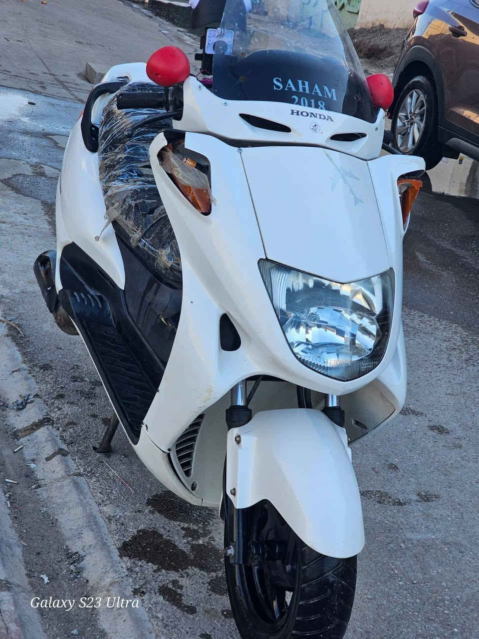 السلام عليكم مكفوله دراجه فورسايت دراجه رمبه جديده مكفوله من كلشي دراجه مكينه ربع راديتر تدفئه يدات هيتر دراجه استان حساس دراجه حلوه مكينه خرسه شلعه ومعدل فوول تايرات جدد كهربائيات كلها شغاله دبل اشاره لايت عالي ناصي ابريكات ايبي اس السعر 800 مكاني ديالئ بعقوبه رقم الهاتف ***********
