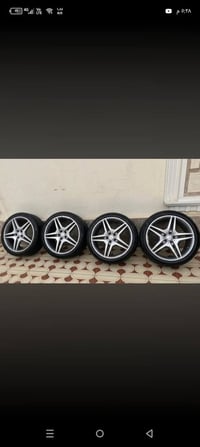 شباب، عندي وياله وتايرت مرسيدس إس كلاس 2 size (S-Class) حجم 20 للبيع. ...