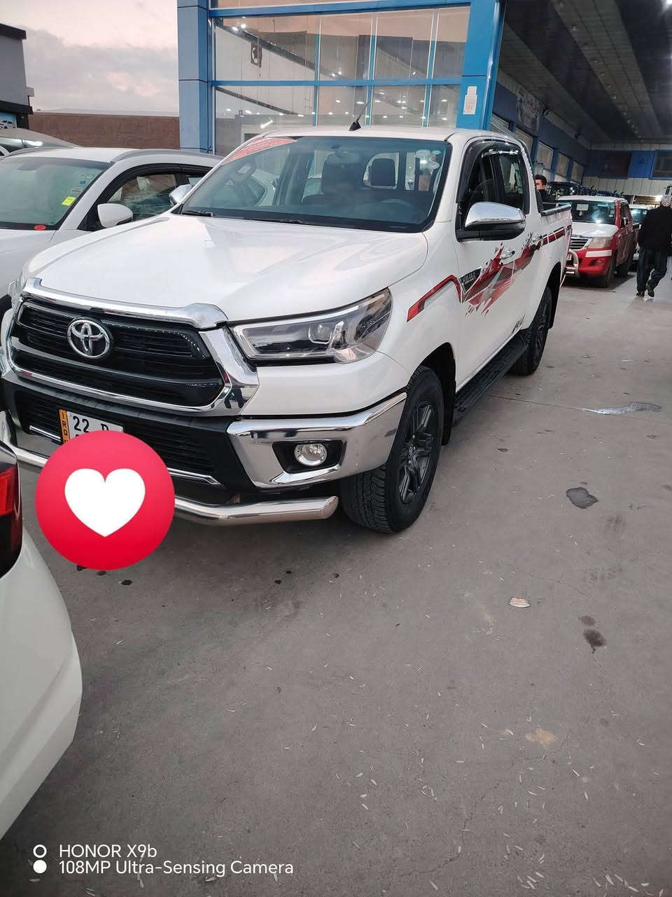 تيوتا هايلكس 2022 بصمه فول موصفات
ماشيه 80 الف 

كفاله 

اوتو

رقم اربيل الجديد
مكانها ديالئ

***********
