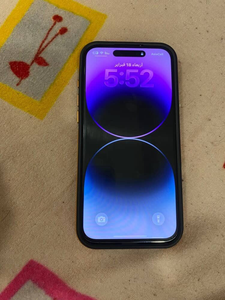 ايفون 14 برو ماكس محور كفر 17 برو ماكس ذاكره 512 مكفول وتر برو زلغ مابي شريحه الكترونيه بطاريه 85 بلادي كلشي بي  بغداد حي الحسين 
***********
