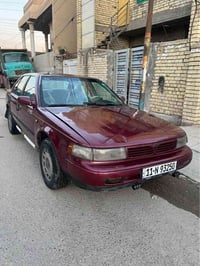 نيسان مكسيما 1993 ياباني  سيارة سبورت تكمه  رقم بغداد انكليزي باسمي  م...