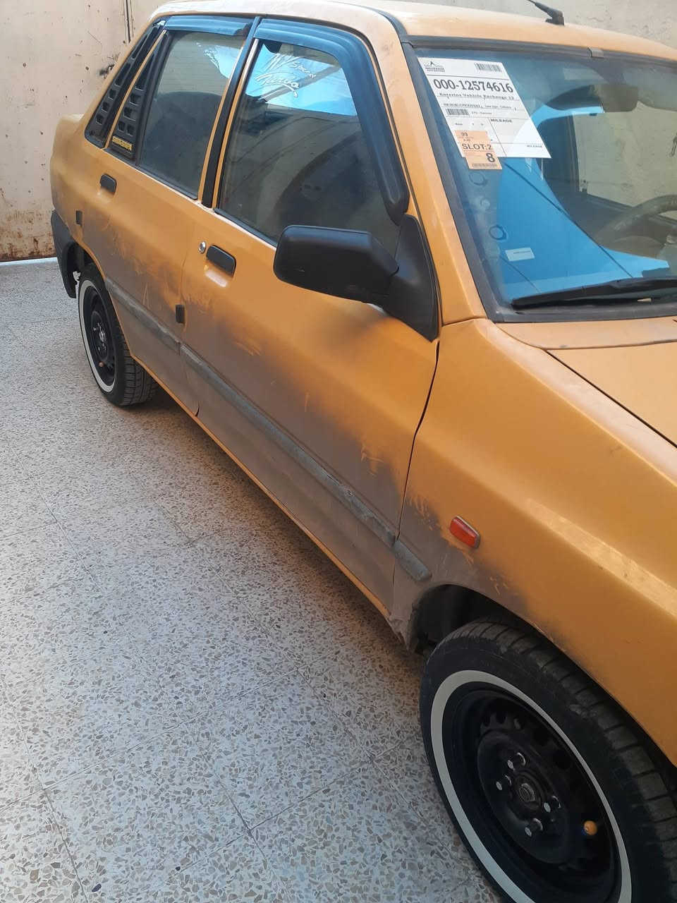 سيارة سايبه رقم احمر2012 شاصي ماملعوبي محرك كير تواير مكفوله صاحبها الشرعي بل موصل  السعر25 بيه مجال قليل هيئة قليلة***********
