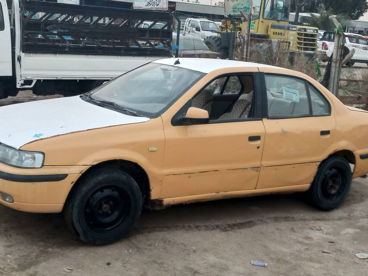 للبيع 
سمند موديل 2009ناطق
مكينه وكير شرط 
حداديه وتخم تاير 
مشط سترين جديد 
غرفه جديده 
كهربائيات كلها شغاله 
رقم بابل 
راعيها ماندله 
اتكفل سرقه وعشاير 
السعر17وبيها مجال، 
مكاني بابل 
***********
