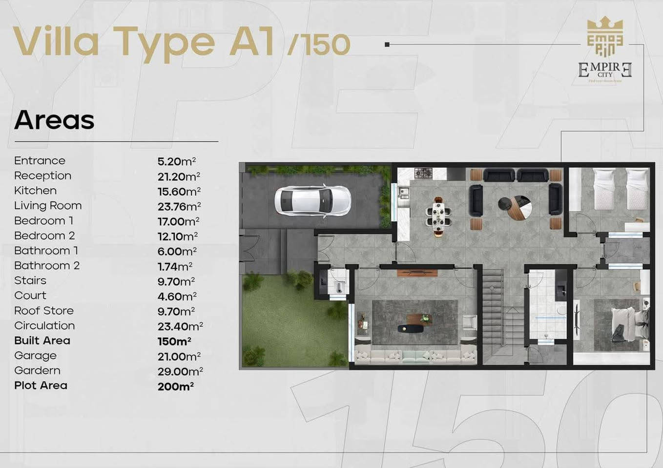 وحده سكنية للبيع في مجمع امباير طابق واحد فئة A1 مرحله اولى
السعر الكلي 130

واصل 30والباقي مبادره 

مكان مميز بصف الركن بداية المجمع على ساحه

تسليم هاي السنه 

بيهه مبادره

تباع ب اخلاء مناسب 

تواصل وتساب او الاتصال المباشر

***********
