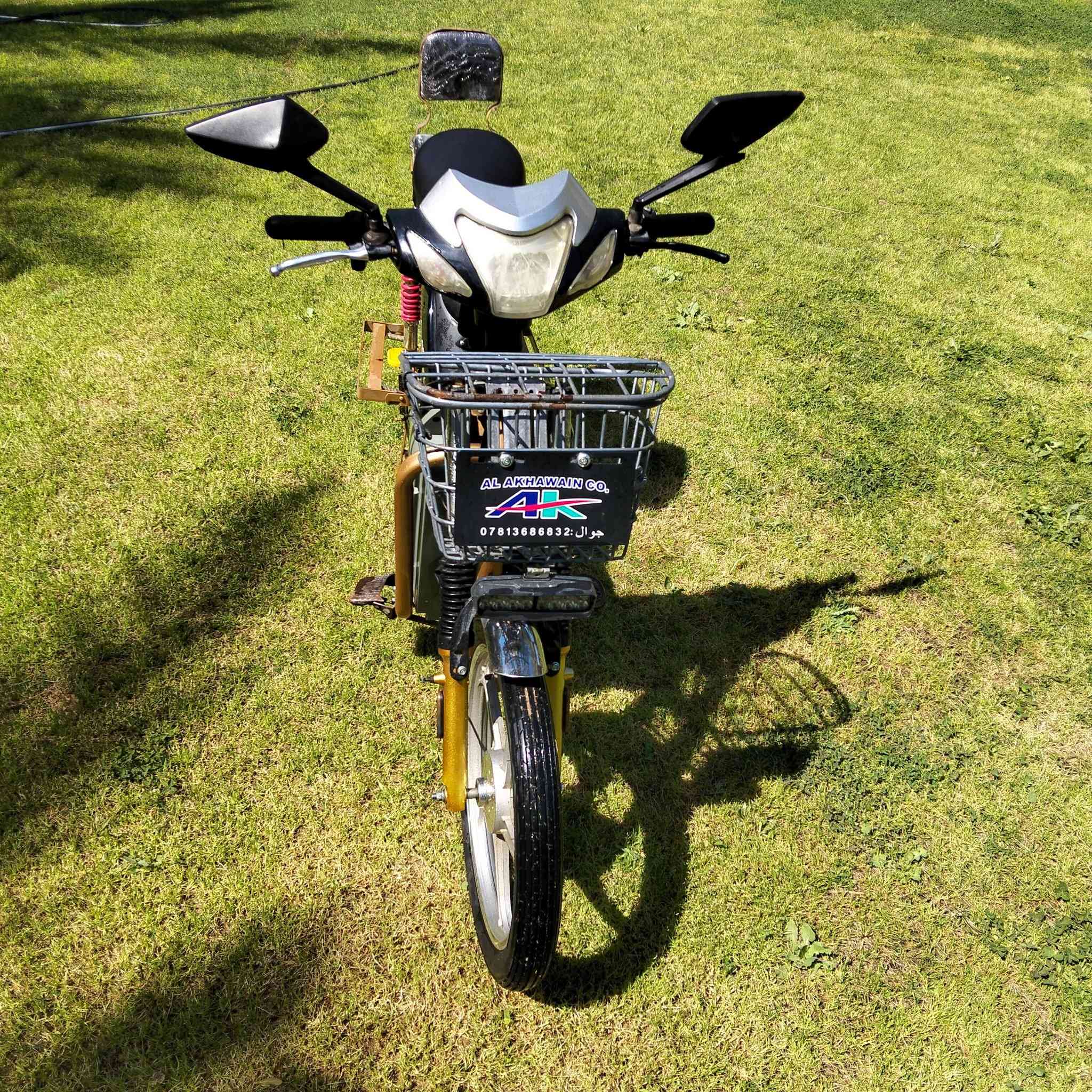 سلام عليكم
دراجة شحن 5 بطاريات للبيع سعر 400 بيع مجال مكان فلوجة تفاصيل على رقم ***********
