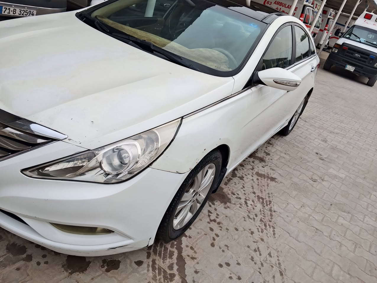 سوناتا 2012
كير مكينه تبريد اطارات حداديه جديد بيه 3قطع صبغ 
بدون دواخل كفاله من ضربه داخليه أو شواصي 
رقم بغداد سنويه 2030العنوان النجف كوفه 
***********
