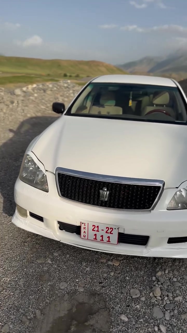 سڵاوی خواتان لێبێ هاوڕێیان
TOYOTA CROWN 2005 GRS180🇯🇵
شاهانە 2005 مووس مووس
مەکینە بچوک گێڕ بچوک بەنزین کەم خۆر
لە قوەتی خۆی بێزارە بەس شوێن موسەکانی بۆیاخە
بیلاد ڕۆیاڵە بەڵام کراوەتە ئاتڵەت سپۆڕت کراوە
سێ دوکمە پەردە شاشە کامێرە سوکان لێگزز
دوو کوشنەکانی پێشەوە کارەبای
بەسمە چواردەرگای بەسمە
لایت ناوچەی کوێر لایت زینۆن
ڕۆنی مەکینەو هایدرۆلیکی گێڕی تازە گۆڕاوە
بێ حەیبو حارە مەکینەو گێڕی چرکەی تێدانیە
تەبریتی ساردو گەرم مەزبود تەبریت مەرکەزی
سەیارەکە جایزەو پاکە سەیارەی ماڵانە
ئاوێنە کارەبای ئاوێنە شەفت ئەخەوێ
شوێن قەڵادزێ     ژ.م .خاوەنی ***********  
نرخ (60) گەڵا و ماحامەلە
