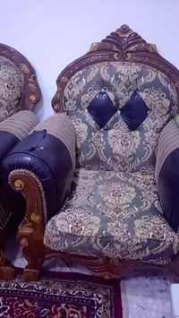 ديوان تركي • خشب زان • ٤ صغار ٢ كبار