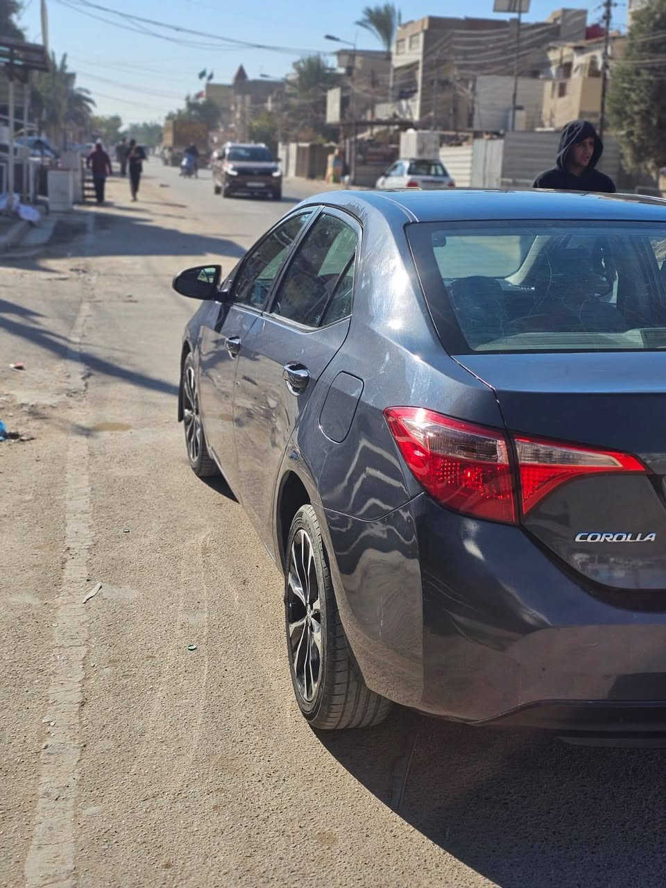 سلام عليكم كورله موديل 2018 سياره بيه صبغ ٤ قطع *********** مكان سياره حي العلام السعر 118
