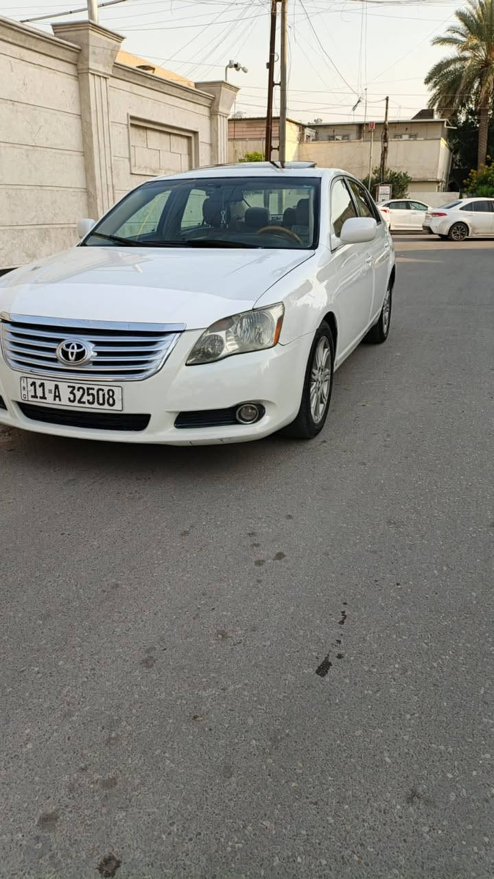 سلام عليكم
للبيع تيوتا افلون 
موديل 2007 فووول LIMITED واحد ع واحد 
بيها قطعه صبغ فقط بدون داخل 
وبيها كارت بلجاملغ الخلفي

6 بصمات 
سلايت روف 
تحكم استيرن جهتين 
كروز سرعه 
كشنات كهرباء تبريد تدفئه 
برده خلفيه
كامره خلفيه 
داخل صاج 
لايت زنووون 
محرك كير تمام  محرك بي صوت راجز بدايه التشغيل
تبريد ثلج
تبريد قطعتين 
صدر تمام 
تخم تاير ويل كب 17 
السعر 115 وبي مجال 
مكان السيارة بغداد حي الجامعة 
***********
***********
