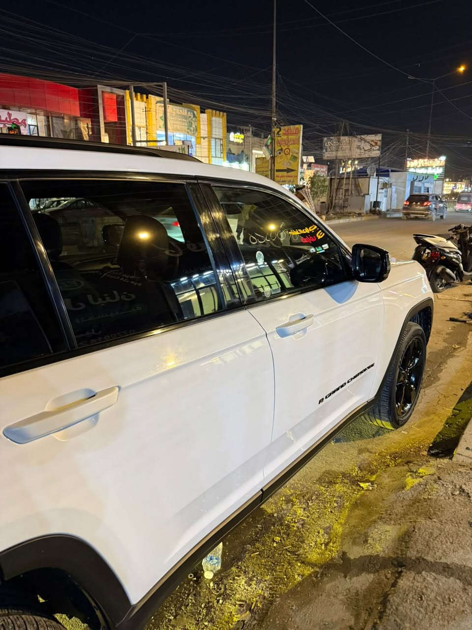 السلام عليكم ورحمة الله وبركاته                                                      
جيب كراند شيروكي 
موديل ٢٠٢٣ 
رقم بغداد
ماشية 37000m
حادثه بجم ٣ قطع صبغ
دخول ٢٠٢٥ شهر ال ٥  
السعر ٢٨٠$ وبيه مجال للناس الطيبه ورجاً مو شراي لا تعبني ولا تعبك كلشي موجود بل سوك روح اخذ براحتك محد يجبرك مكان السياره بغداد الحسينية 
***********
