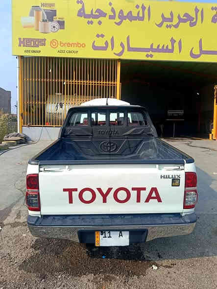 السلام عليكم
 تويوتا هايلوكس بيك ام  للبيع موديل 2014 شاصي 12 رقم بغداد انگليزي كير اوتوماتيك بأسمي سيارة بلادية محرك كير بلاد ماشية 100 قابل للزيادة سونر مرفق مع الصور تخم تاير جديد 
السعر 225  
المكان ديالى الخاص
*********** رقم الهاتف
