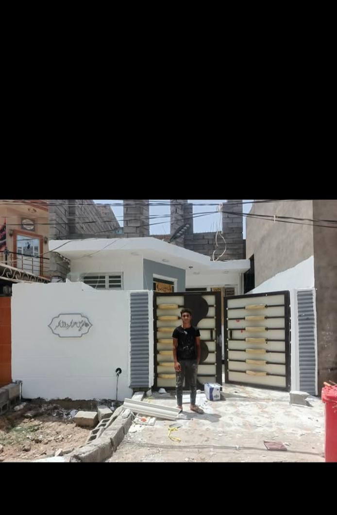 اللهم صلِّ على محمد وآل محمد
عمل اليوم صبغ واجه لون ابيض وتطعيم لون رصاصي 
عمل  فوم تركي سياج 
مستعدين كافت ديكورات واصباغ خارجية وداخليه فوم تركي 
ومن الله التوفيق يارب 
حسوني لديكور 
***********
