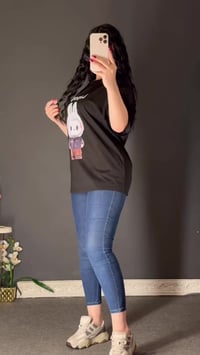 تيشيرت لابوبو • فانيلا قطن • مقاسات XL-4XL