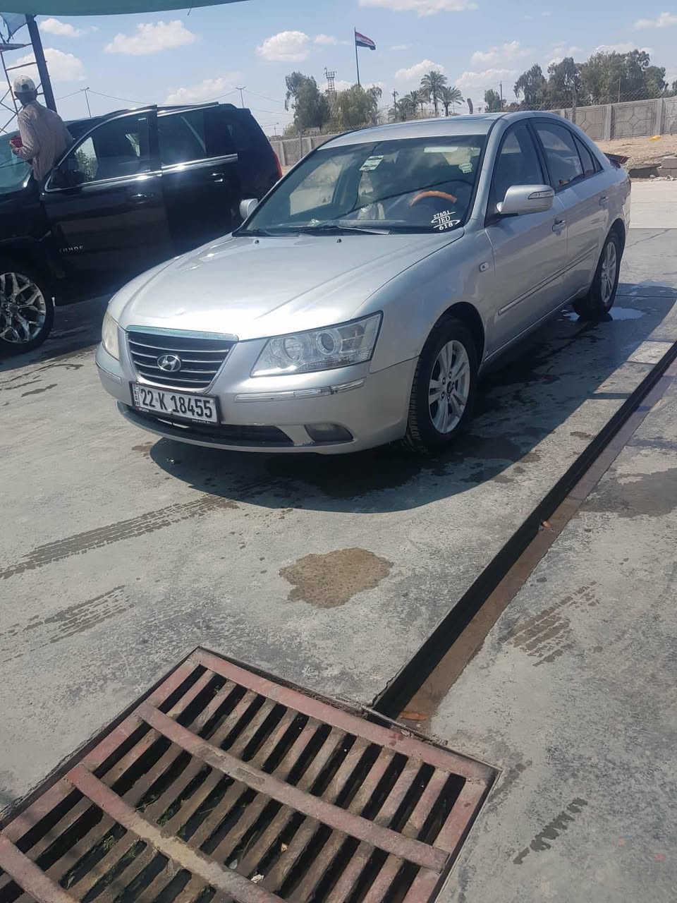 بيهااا قطعتين صبغ الباب الخلفي وجاملغ امامي وارد كوري   2010 فول مري شفط بنو رامه
***********
