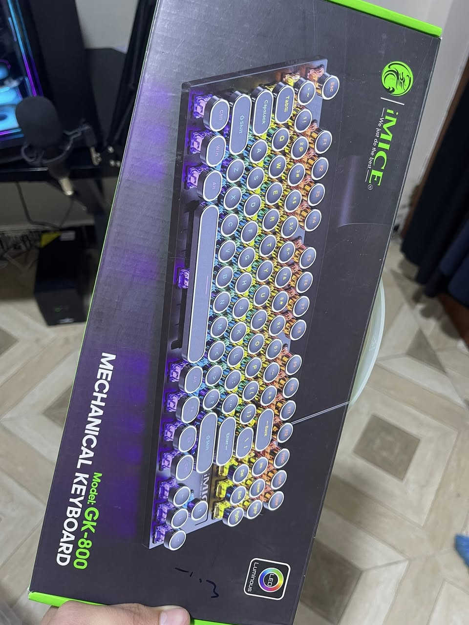 كرت شاشه Zotic 5070 12G
معالج رايزن 5 7600X
رامات 32 16x2 شركه Aorus
الذاكره m.2 سعة 256G انا مخليهة هجي لان ما احتاجهة كافيه علي 256G
بور سبلاي Huntkey 750 80+ Gold
كيس WTPLUS BLACK MATX ITX
مبرد MSI MAG CORELIQUID C360
فانات كت عدد 2 كل كت بي 3 فانات ماركه ZB-360 بل مبرد و بل كيس / وياها ماوس / باد ماوس / كيبورد ميكنيك/ سماعه محيطيه /مكسر + مايك /سماع مكتبيه  جميع القطع كراتينهة و الوصولات موجوده السعر مليونين و 750 الف /2,750,000


**إذا كنت صاحب هذا الإعلان وتريد حذفه لأي سبب، رجاءا أرسل رسالة إلى الدعم الفني**