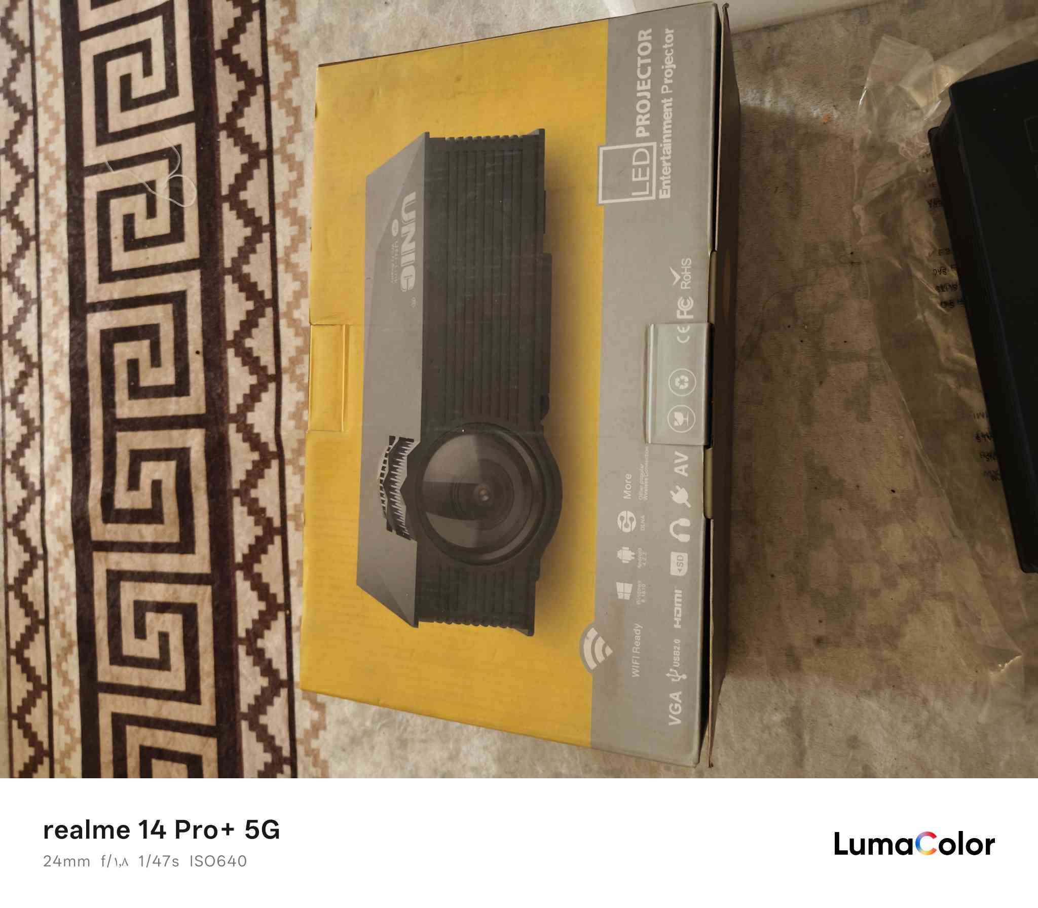 دتا شو ..( سينما بيتية) اخت الجديدة استعمال قليل كاملة الملحقات كما في الصور ..من الموبايل او الحاسبة أو الشاشة إلى الحاىط والجدار بصورة أكبر وممتعة اكثر باضاءة قوية والوان زاهية سينمائية لاتؤذي العين ..تصلح للتعليم في المدارس أو اللدروس الخصوصية بربطها مع الهاتف ..
السعر بلاش بس ب  60 الف

 ..متعة لاتضاهيها متعة خصوصا الأفلام و المسلسلات وحتى كرة القدم ..عالم فد شي...

بغداد الشعلة


**إذا كنت صاحب هذا الإعلان وتريد حذفه لأي سبب، رجاءا أرسل رسالة إلى الدعم الفني**