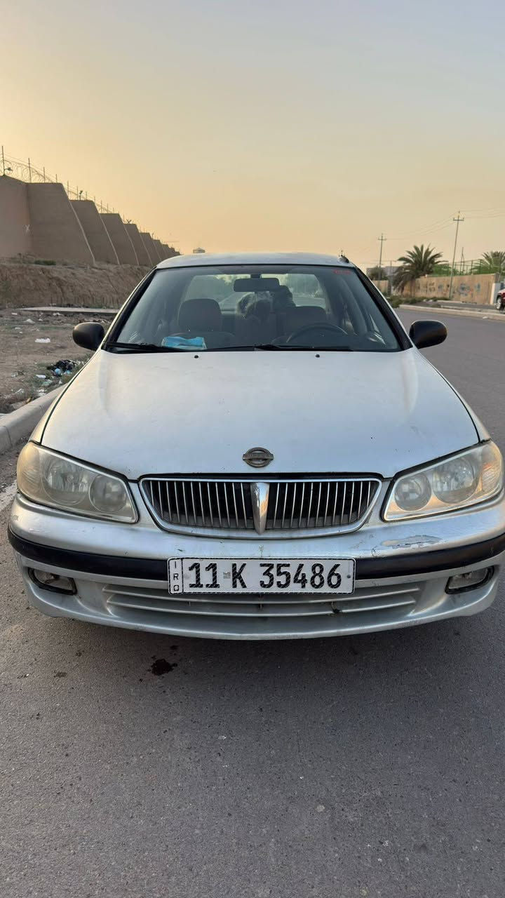 نيسان سني 2001
مكينة 1600
هزة سنوية جاهزة
السعر 65
بغداد حي الجهاد 
***********
