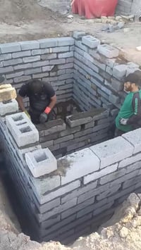 قضاء المدينة • حفر • صب الخزينه