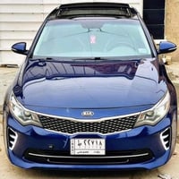 07815547430(السعر 137 وبيها مجال) كيا اوبتما 2018. SX الحادث موجود  مو...