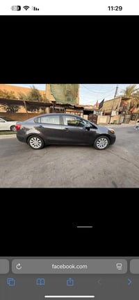 كيا ريو  موديل 14 امريكي  1600 سياره  سونارها  موجود  سياره كهرباء كله...