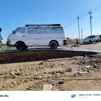 نيسان يورفان موديل 2009محرك كير اكسن مكفولات سياره جاهزه رقم انكليزي ب...