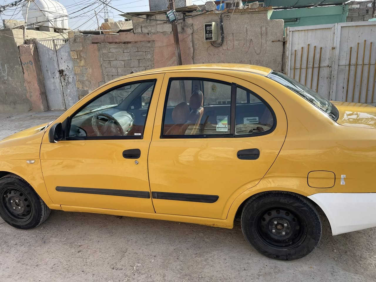 السلام عليكم طيبه 15للبيع السياره جاهزه كير مكينه خير من الله تبريد شغال وثلج تتفئه شغاله تخم تاير جديد صدره خلفي امامي  جديد سياره خير من الله شاهد ربي تاخذه ماذب عليه لو الف دينار  عنواني الشعلة بل اخير ***********
